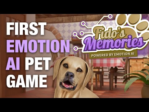 First virtual pet game with Emotion AI - YouTube