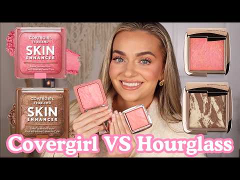 Covergirl VS Hourglass, NEW Covergirl TruBlend Skin Enhancer Baked Luminous BLUSH and BRONZER!