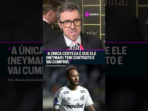 NEYMAR FICA NO SANTOS ATÉ O FIM DA TEMPORADA! #shorts