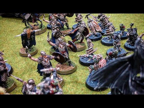 Middle Earth SBG Battle Report #5: Moria Vs. Dunlandings 450pts