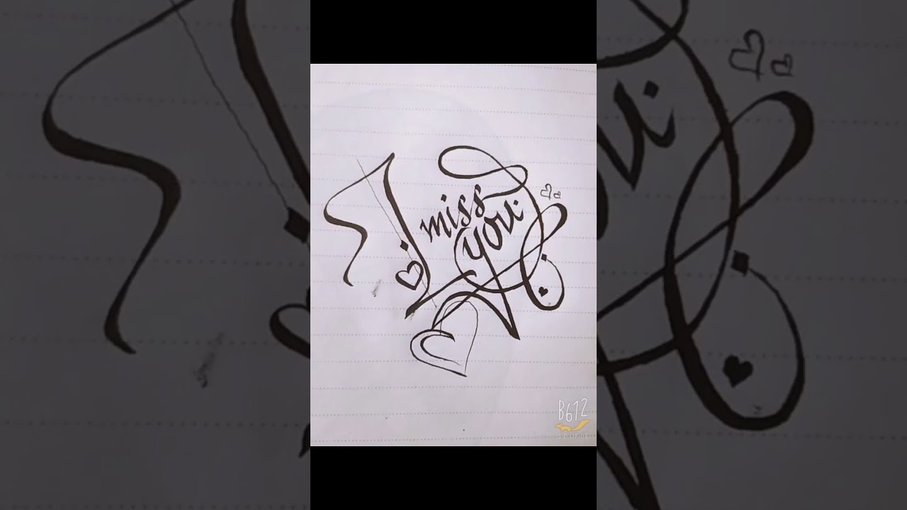 calligraphy font#shorts