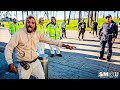 𝗧𝗘𝗡𝗦𝗘 𝗦𝗧𝗔𝗡𝗗𝗢𝗙𝗙: Heated Confrontation Erupts During Venice Beach Homeless Sweep
