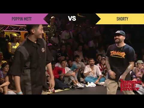 Popping Mett vs Shorty TOP 12 Popping Forever - Summer Dance Forever 2022