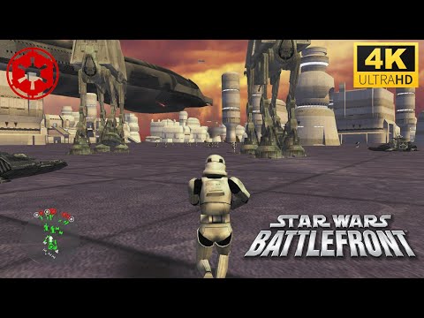 Star Wars Battlefront (2004) galactic empire vs separatist holdouts - Bectine city assault