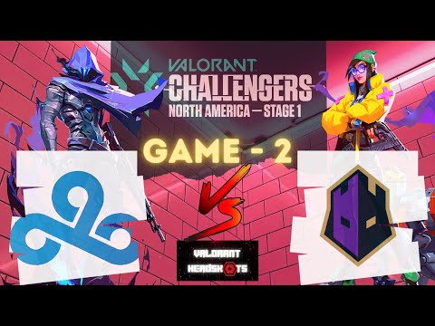 CLOUD9 VS THE GUARD [GAME 2 FULLMATCH] VALORANT Champions Tour 2022 Stage 1 North America