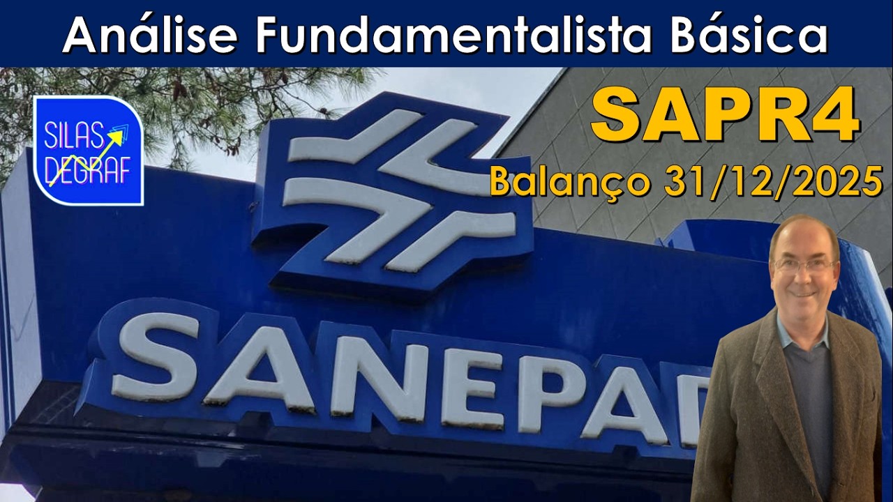 SAPR4 - SANEPAR S/A. CIA SANEAM. PARANÁ. ANÁLISE FUNDAMENTALISTA BÁSICA. PROF. SILAS DEGRAF. 12/25