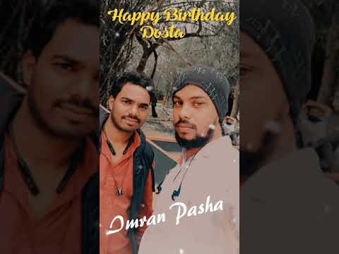 Imran birthday card