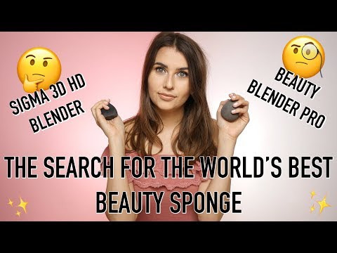 The Best Beauty Sponge?! Sigma 3DHD Blender VS. Beauty Blender Pro (Cruelty Free, Vegan)