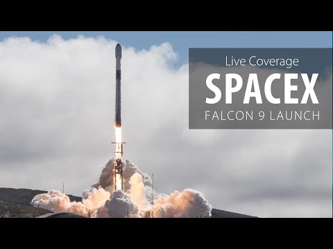 Watch live: SpaceX Falcon 9 rocket launches European ... - YouTube