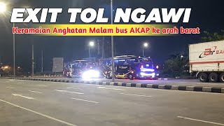 Download lagu PO HARYANTO ?? LALU LALANG HARAPAN JAYA, GUNUNG HARTA DI GERBANG TOL NGAWI | BUS AKAP KE ARAH BARAT mp3