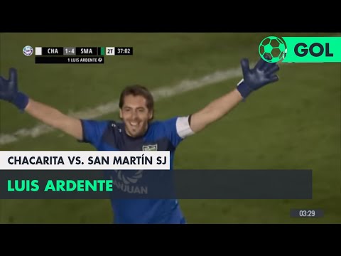 Luis Ardente (1-4) Chacarita vs San Martín SJ | Fecha 27 - Superliga Argentina 2017/2018