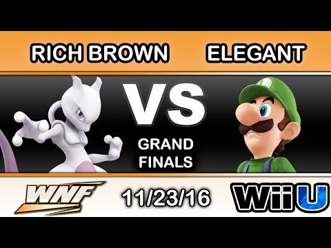 WNF 4.4 - Rich Brown (Mewtwo) Vs. eM | Elegant (Luigi) Grand Finals - Smash Wii U