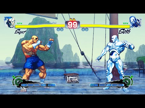 Sagat vs Seth (Hardest) Ultra Street Fighter IV