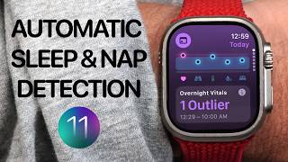 NEW Apple Watch Feature: Auto Sleep & Nap Tracking