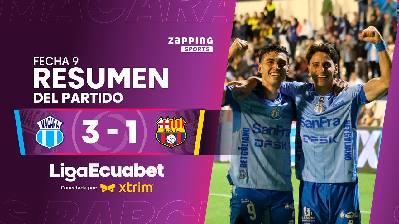 Macará vs Barcelona SC Guayaquil Highlights
