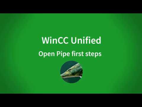WinCC Unified V16: Open Pipe first steps to subscribe a HMI tag with the JavaScript examples