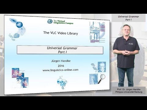 GEN120 - Universal Grammar - Part I