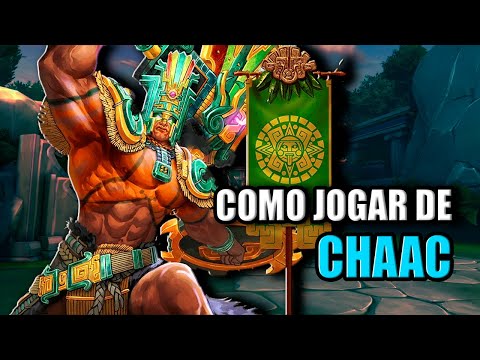 Como jogar de CHAAC | Guerreiro | A-Z | Smite BR