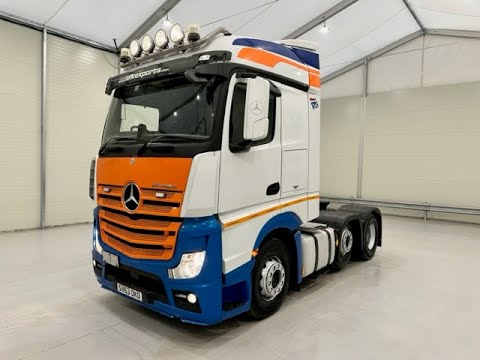 SV63 OKO - Mercedes Actros 2548 6x2 Midlift Tractor Unit Euro 6 | Law Truck Centre UK