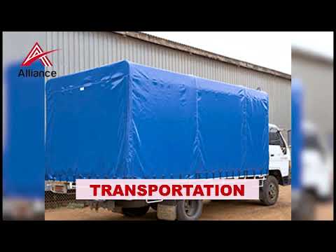 Pe laminated waterproof colored tarpaulin