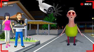 Download lagu Yuta Mio Panicked CCTV Recorded HAMOOD HABIBI'S GHOST In Front of the House 😱 | Sakura School Sim... mp3