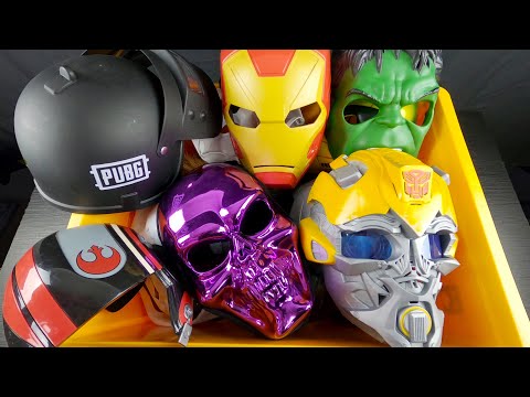 Box Full of New Year Masks! The Avengers Mask Set!