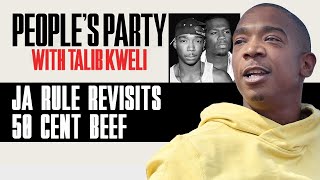 Ja Rule Revisits His 50 Cent Beef &amp; Reveals How Fifty &quot;Played Both Sides&quot;  | People&#39;s Party Clip
