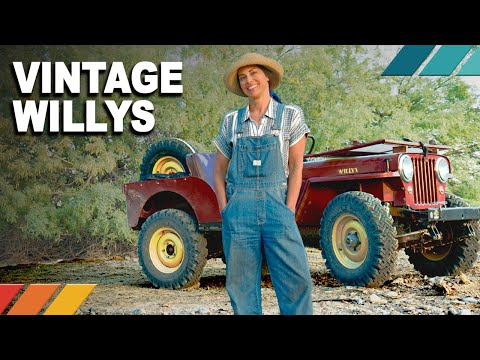 VINTAGE WILLYS: Trail Wheeling 70-Year-Old Willys Flat Fender Jeeps | EP5