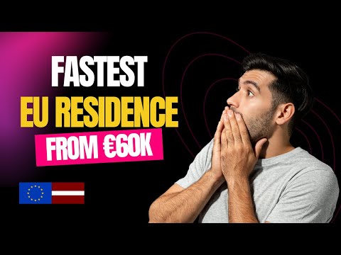 Fastest EU Residency by Investment 2025 – Latvia Golden Visa from €60K! 🇱🇻🚀