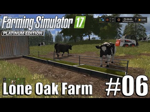 Farming Simulator 17 - Lone Oak farm - Timelapse # 6 - The Cows Have Arrieved