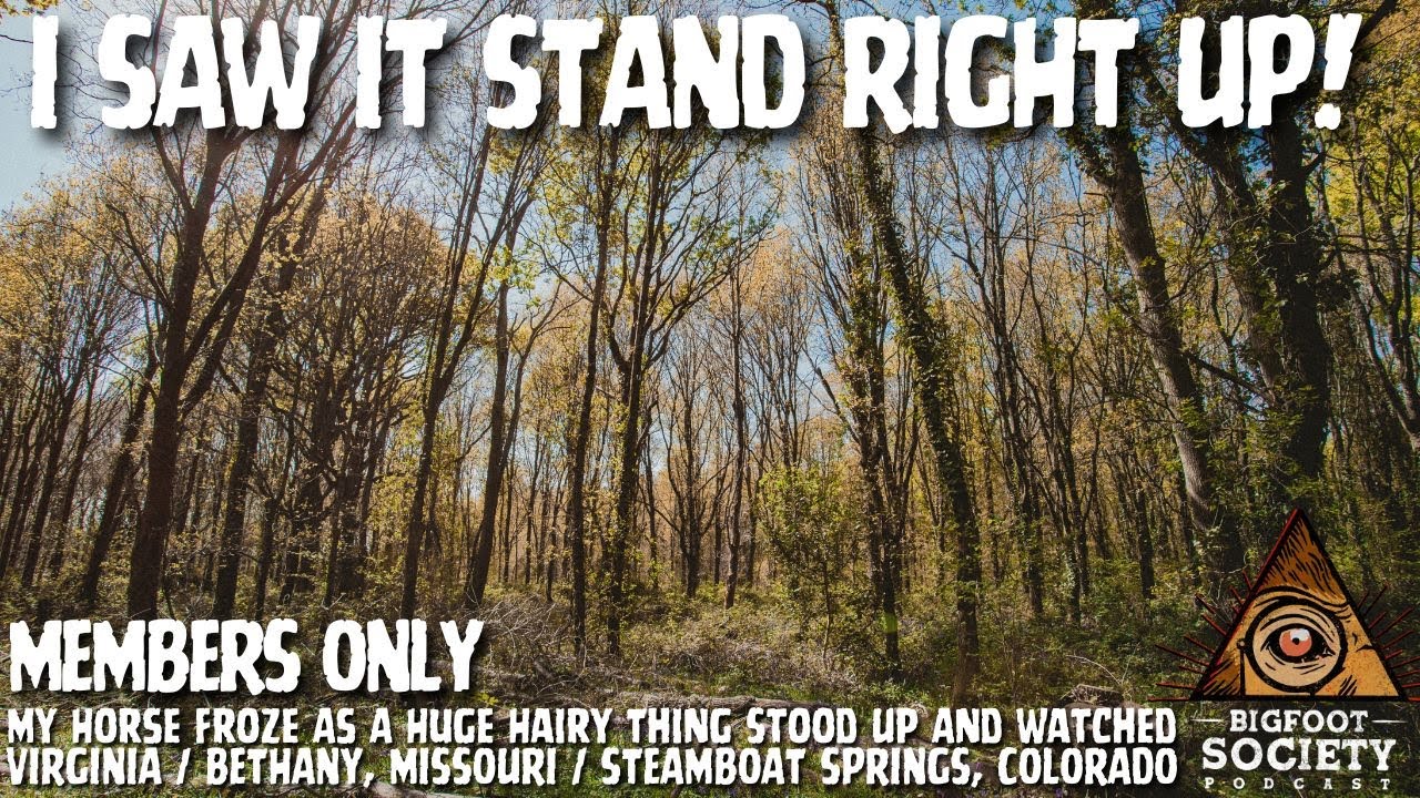 Teen Comes Face-To-Face With Giant Bigfoot South Of Bethany, Missouri | Member's Only Episode A14