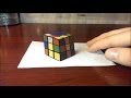 Anamorphic illusion - Rubiks Cube / Иллюзия - Кубик ...