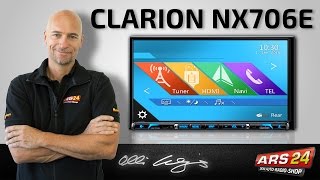 Clarion NX 706 E -ANLEITUNG- Multimedia-Autoradio mit Navigation, Bluetooth