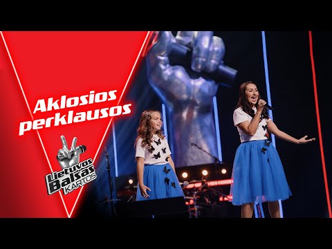 Gintarė ir Emilija – Skrisim | Aklosios perklausos | Lietuvos Balsas. Kartos
