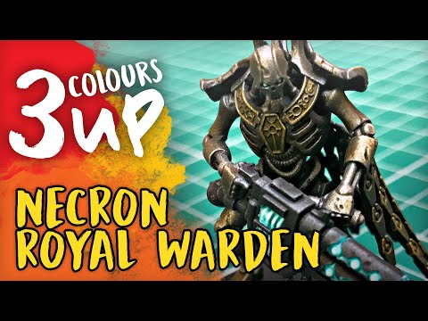 Indomitus Necron Miniatures Painting Tutorial #Warhammer40K