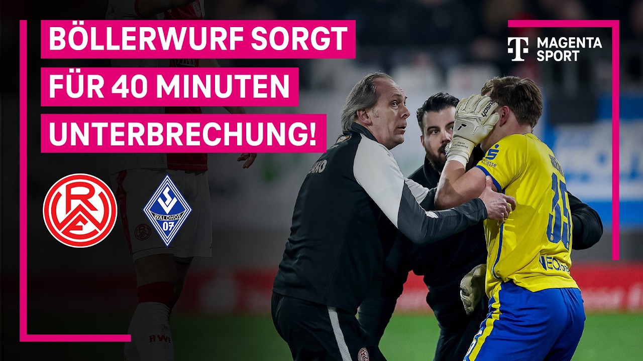 Rot Weiss Essen vs SV Waldhof Mannheim Highlights