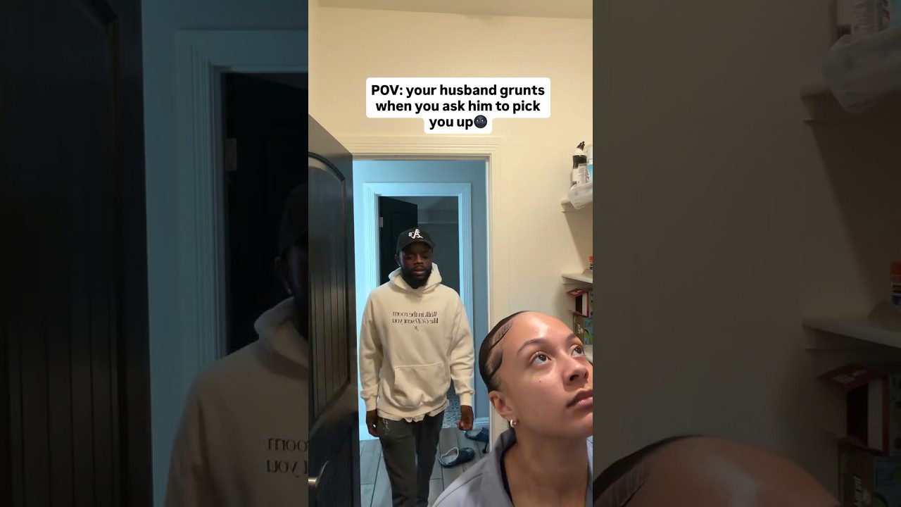 I Know He Didn’t 🌚 #funny #couples #husbandwife