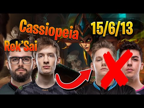 Nemesis Solo Q EUW Cassiopeia Mid High Elo Patch 9.23
