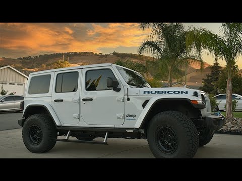 Rock Slide Engineering Gen 3 Step Slider Install - Jeep JL Rubicon 4xe