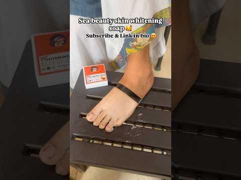 Sea beauty skin whitening soap 🥰 #youtube #youtubeshorts #shorts #viralshorts #ytshorts #skincare