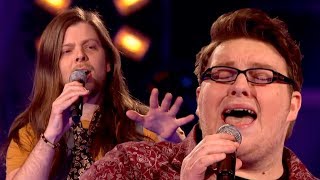 The Voice UK 2013 | Ash Morgan Vs Adam Barron - Battle Rounds 1 - BBC One