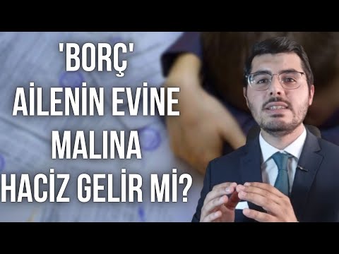 Borcundan Dolayı Ailenin Evine, Mallarına Haciz Gelir Mi? Eşler Birbirlerinin Borcundan Sorumlu Mu?