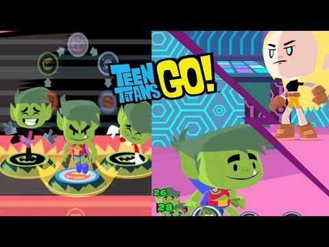 Teeny Titans - A Teen Titans Go! (80s, Martian Beast Boy & Mr. Chibi Vs. Jinx & Darkseid)