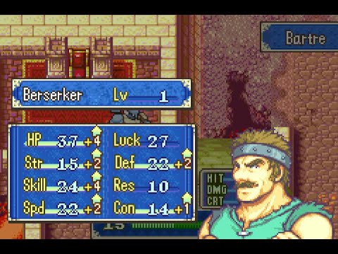 Bartre the Busted Berserker! - FE6 Hard Mode Iron Man Randomized Part 4