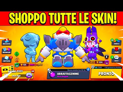 SHOPPO le NUOVE SKIN del NUOVO Aggiornamento! Brawl Stars ITA