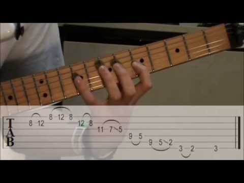 Lick #18 - Emotive E minor Legato Descent + TAB