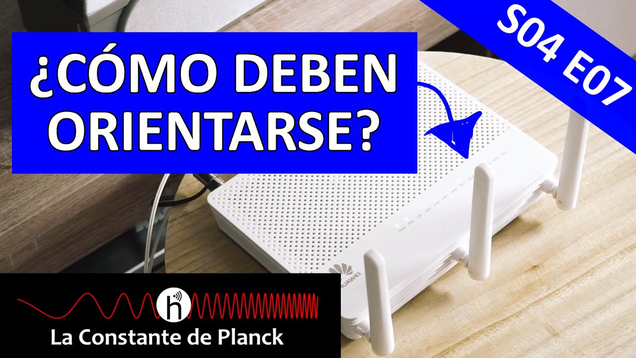 ¿Tu router tiene TRES ANTENAS? | La Constante de Planck