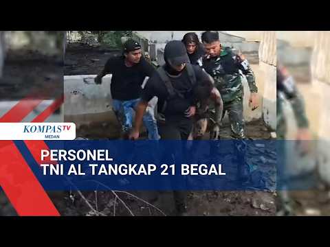 Viral, Personel TNI AL Sisir Pelaku Begal Meresahkan
