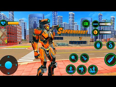 Snake Robot Train Transforming: Wars Robot Game 2021 Red Robot - Android Gameplay