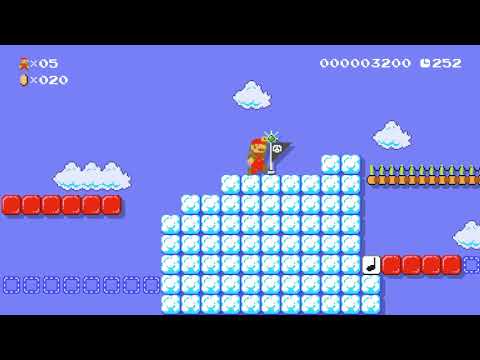 Super Mario Maker 2 - ON/OFF Switch Research Expedition - Story Mode